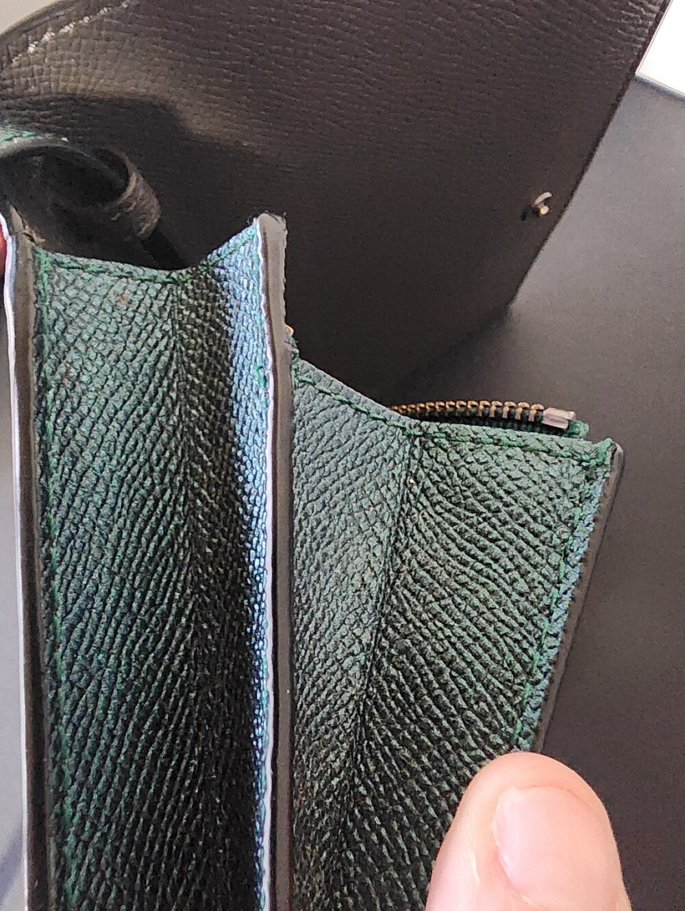 SOLD✨️NWOT Coach Limited Edition Green Glitter Hayden Foldover Crossbody, 2018 - Picture 9 of 10